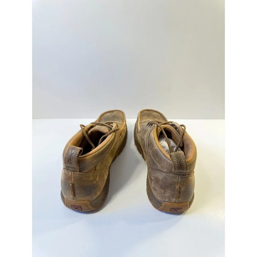 Twisted X Men's Chukka Driving Moc Shoes, Bomber, 9.5 W